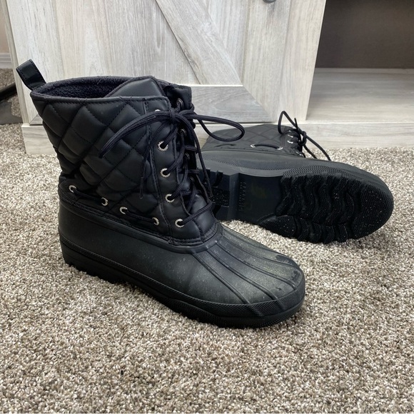 Sperry Top Sider Gosling Quilted Duck Boots Waterproof STS83693 Women's Size 9 - Picture 8 of 11